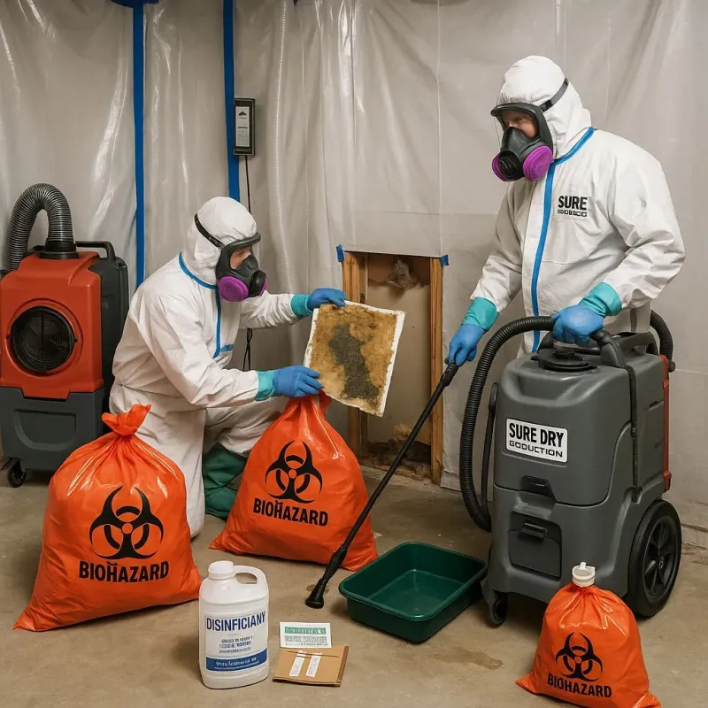 Contaminated Water Handling Protocols process in Enfield, ME