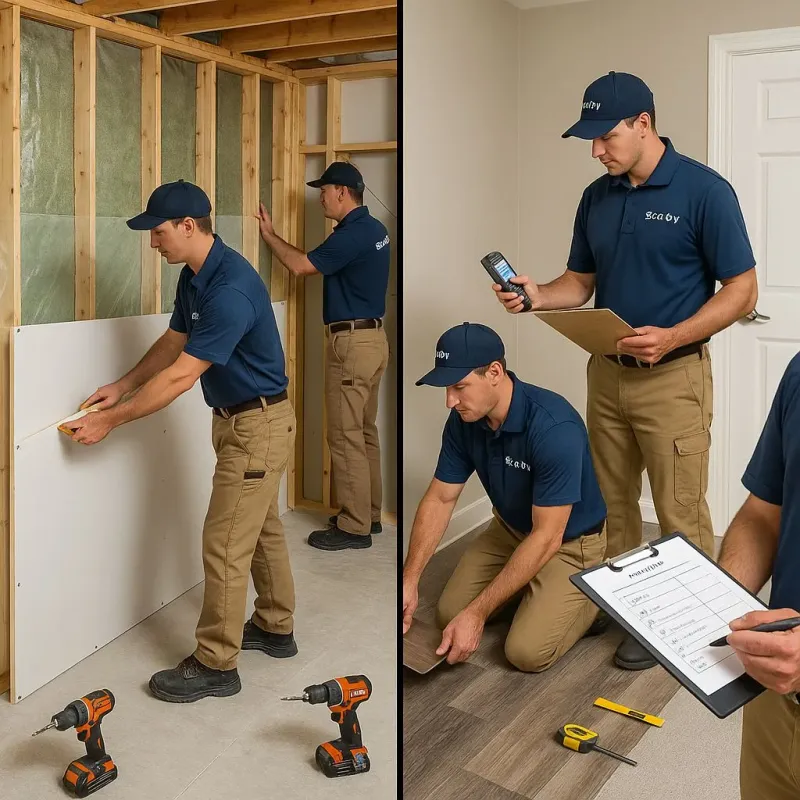 Repairs and Reconstruction process in Enfield, ME